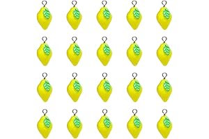 Lemon Charms: Add a Zesty Touch to Your Jewelry and Crafts