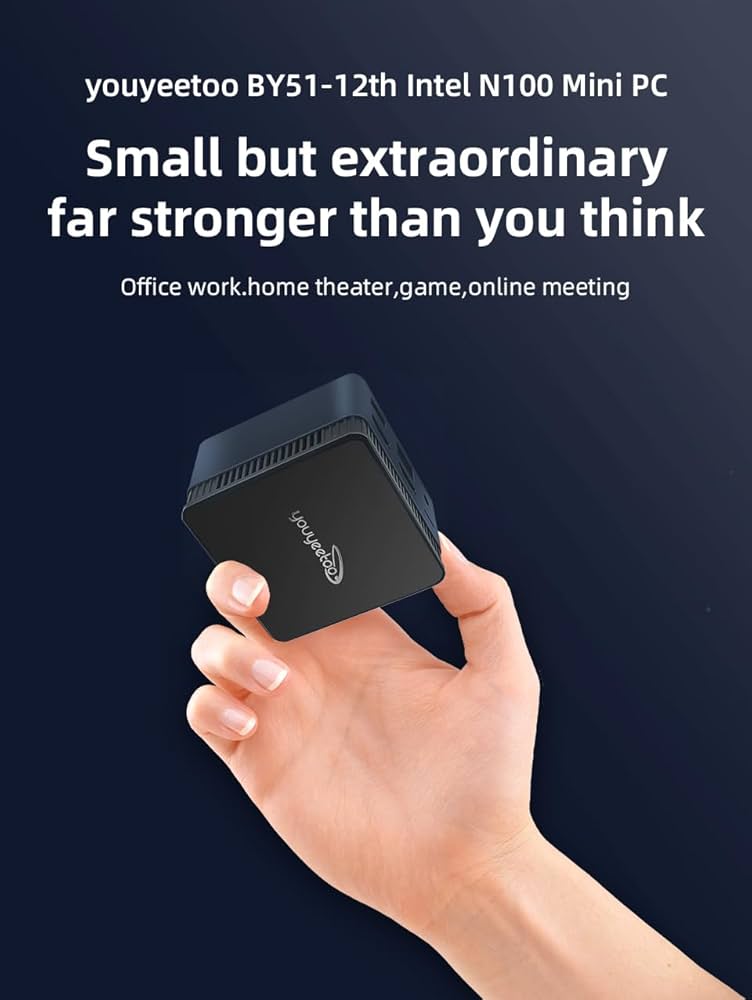 【新品】WayPonDEV Mini PC N100 12G+128G Amazon.com: WayPonDEV BY51 Intel Alder Lake N100 Mini