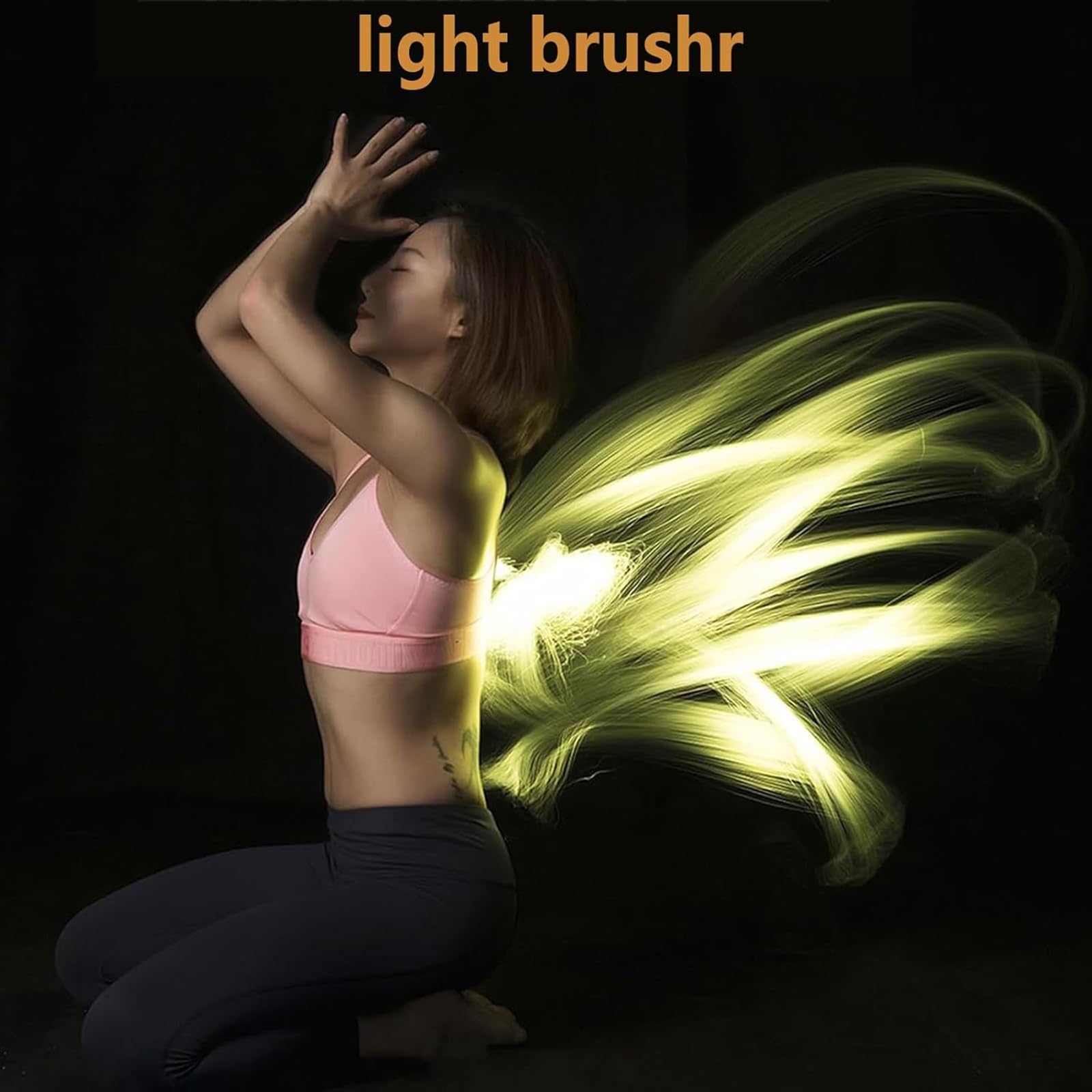 Penna per fotografia di pittura leggera, pennello a LED per riprese a lunga esposizione, strumento creativo per studio fotografico con alta luminosità e filtri colorati