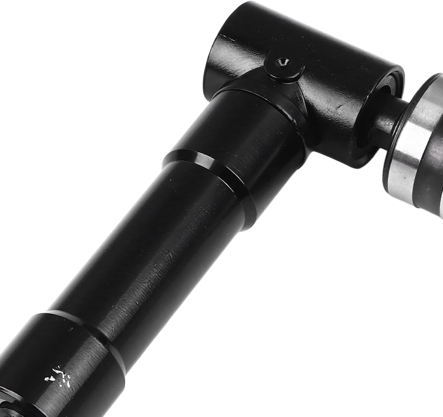 Right Angle Converter, Plastic Electric Drill Right Angle Adapter, Wear Resist Electric Drill Chuck Attachment for Home Industrial Repair (Metal Version+Key)