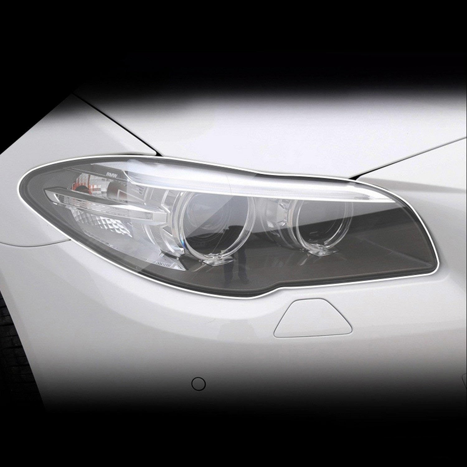 Car Exterior PPF Transparent Protective Film TPU Anti Scratch Headlamps Protective Film，for BMW F10 F11 Series 5 2014-2017