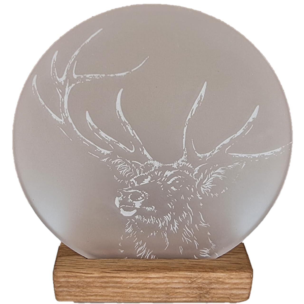 Bougie chauffe-plat cerf écossais pour décoration intérieure