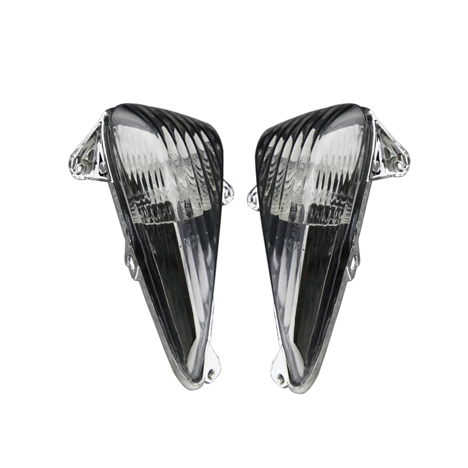 Clignotants moto couvercle de lentille noir étanche pour CBF600S Varadero 1000 avant