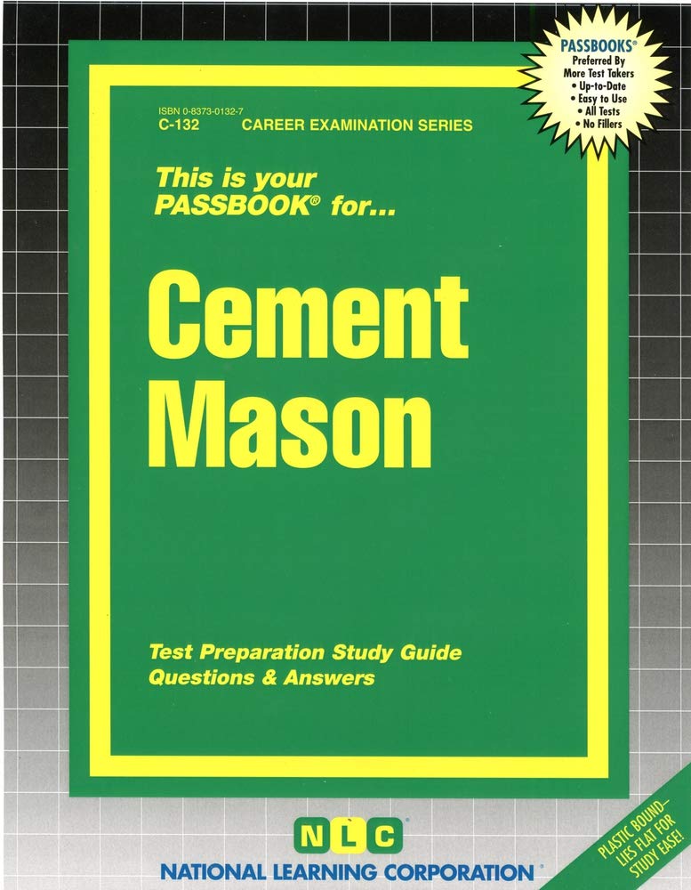 Cement Mason(Passbooks) (Career Examination Series) None Edition