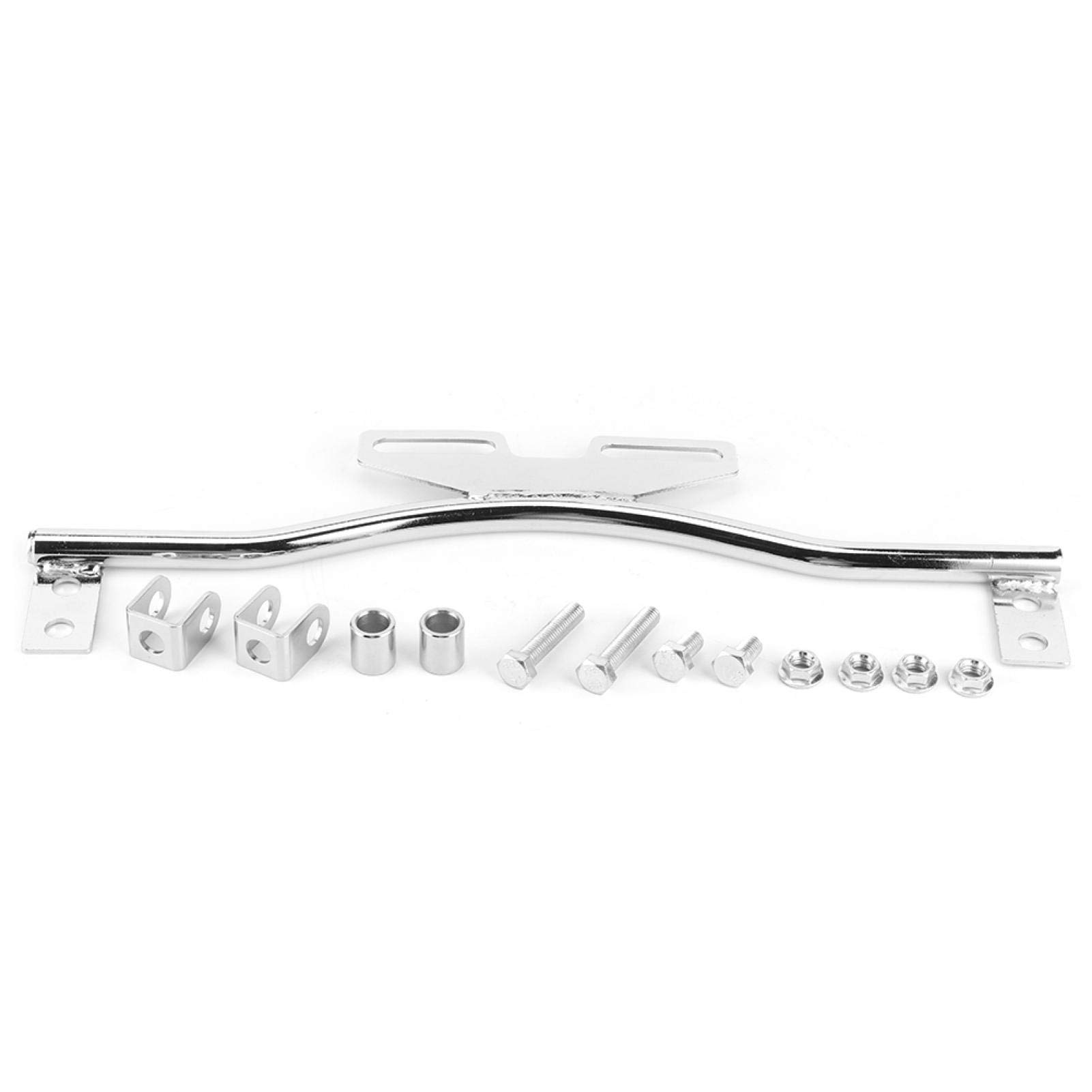 Joyzan Staffa Per Fendinebbia Moto, Barra Staffa Indicatore Direzione Passante Nebbia Guida Universale Staffe Montaggio Ausiliarie Luce LED Faretto Supporto Luminosa Passaggio Morsetto Portafaro Moto