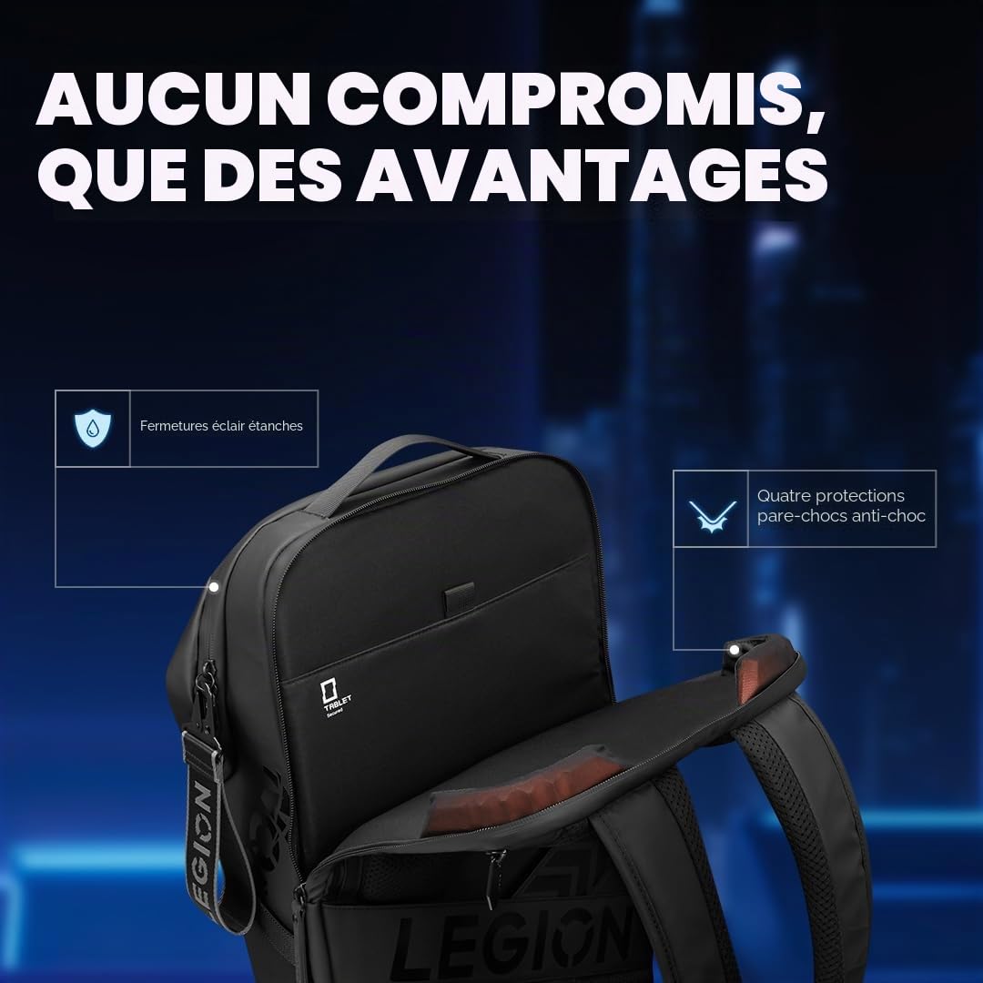 Lenovo Legion 40,64cm (16Zoll) Gaming Rucksack, Schwarz