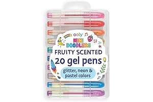 Mini Pens for Kids: Ooly Scented Mini Doodlers Gel Set of 20