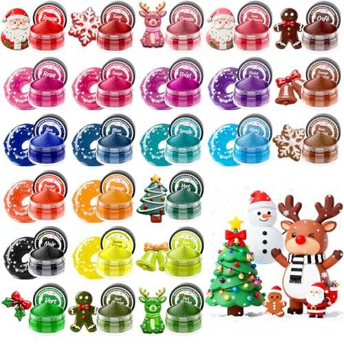 Colorant Alimentaire Poudre - 24 Couleurs Concentré Colorants Alimentaires pour Gâteau, Vegan, Peinture Alimentaire Poudre pour Glaçage, Fondant, Cuisson, Biscuits, Macarons, Bonbons - 2 g