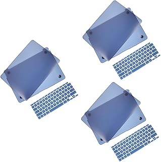 UKCOCO 3 Sets Laptop Case Ultra Thin Computer Shell Notebook Computer Cover Protector Laptop Hard Shell Case PC Laptop Slim Laptop Keyboard Case Keyboard Skin Protector Cover for Laptop