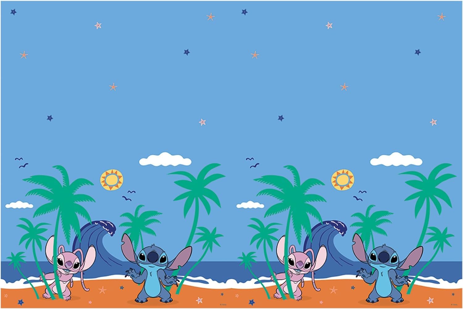 kit compleanno per 40 persone Stitch set per feste compleanno ideali per bambini cartone animato koala alieno hawaii lilo angel kit n 3