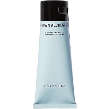 Grown Alchemist Polishing Exfoliant. Gentle Face Smoothing with Pink Grapefruit & Glucomannan Extract, 75mL