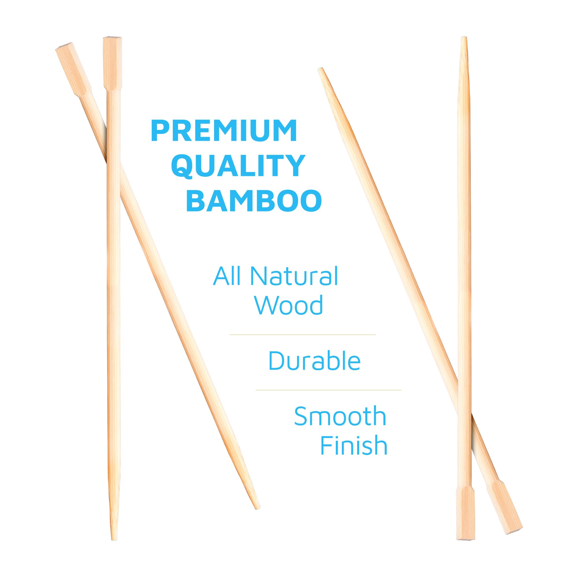 Disposable Bamboo Chopsticks - 100 Pack -5
