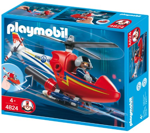 Preisvergleich Produktbild PLAYMOBIL 4824 Löschhubschrauber