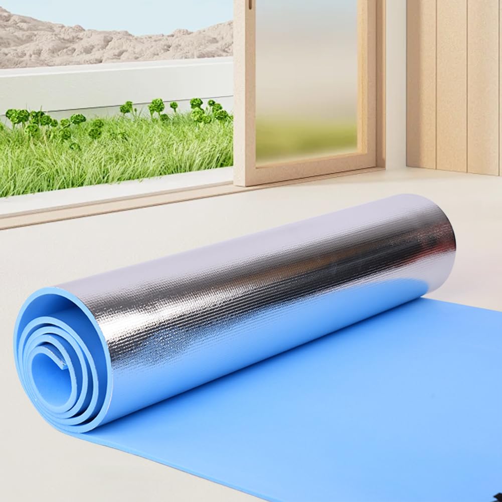 Esterilla Yoga 1 Uds estera de Yoga antideslizante deportiva Fitness 6MM espesor membrana aluminio almohadillas for mujeres ejercicio Pilates gimnasia