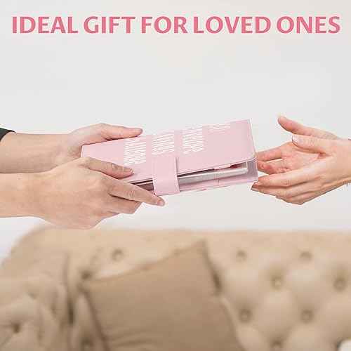 Miniatura 5 de ONEDONE Carpeta de desafíos de ahorro de dinero de 100 sobres A5 con sobres de efectivo y marcador borrable para ahorrar dinero en efectivo para