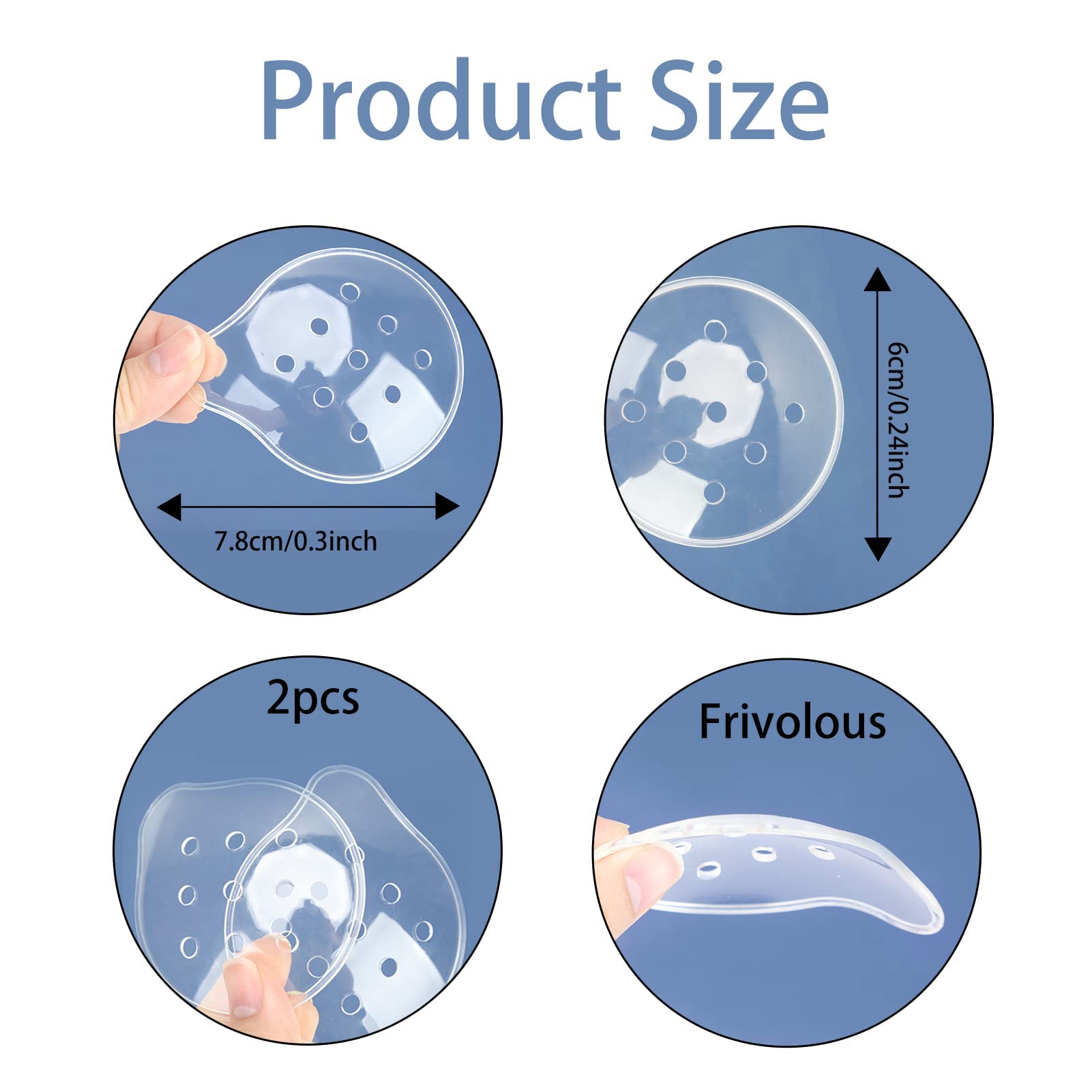 Protezione per Gli Occhi Dopo Operazioni, Trasparente, Ventilata Paraocchi, Clear Eye Protect Shield, Med Cataratta Sur-gery Proteggere la copertura (2 pezzi) (Modello con adesivo)