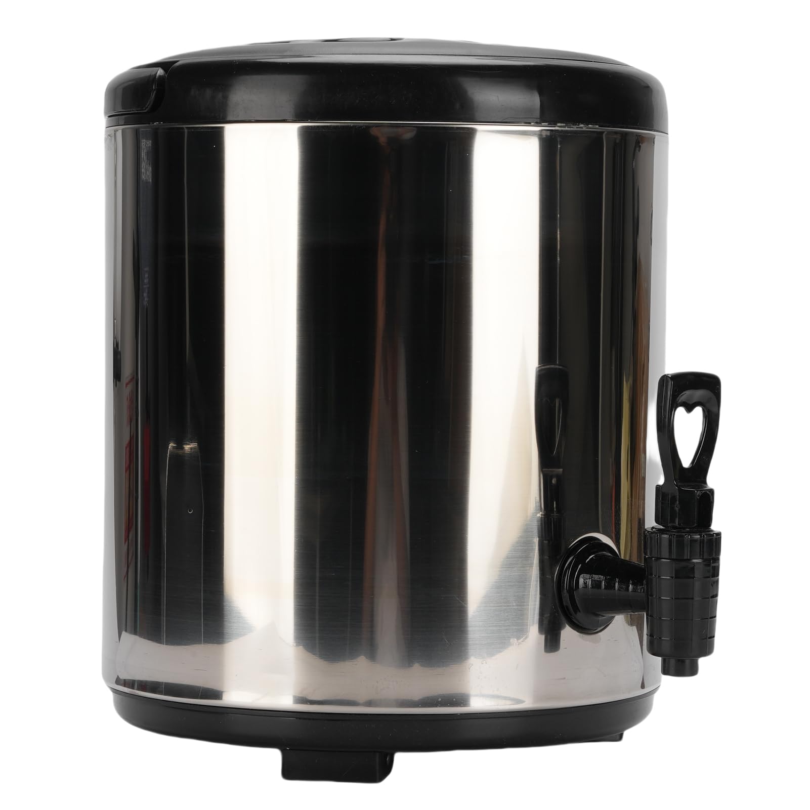 Tissting Dispenser per Bevande Calde e Fredde 6L, in Acciaio Inossidabile per Latte, Tè, Succhi, Zuppe, Ideale per Feste, Campeggio e Uso Commerciale (Argento)