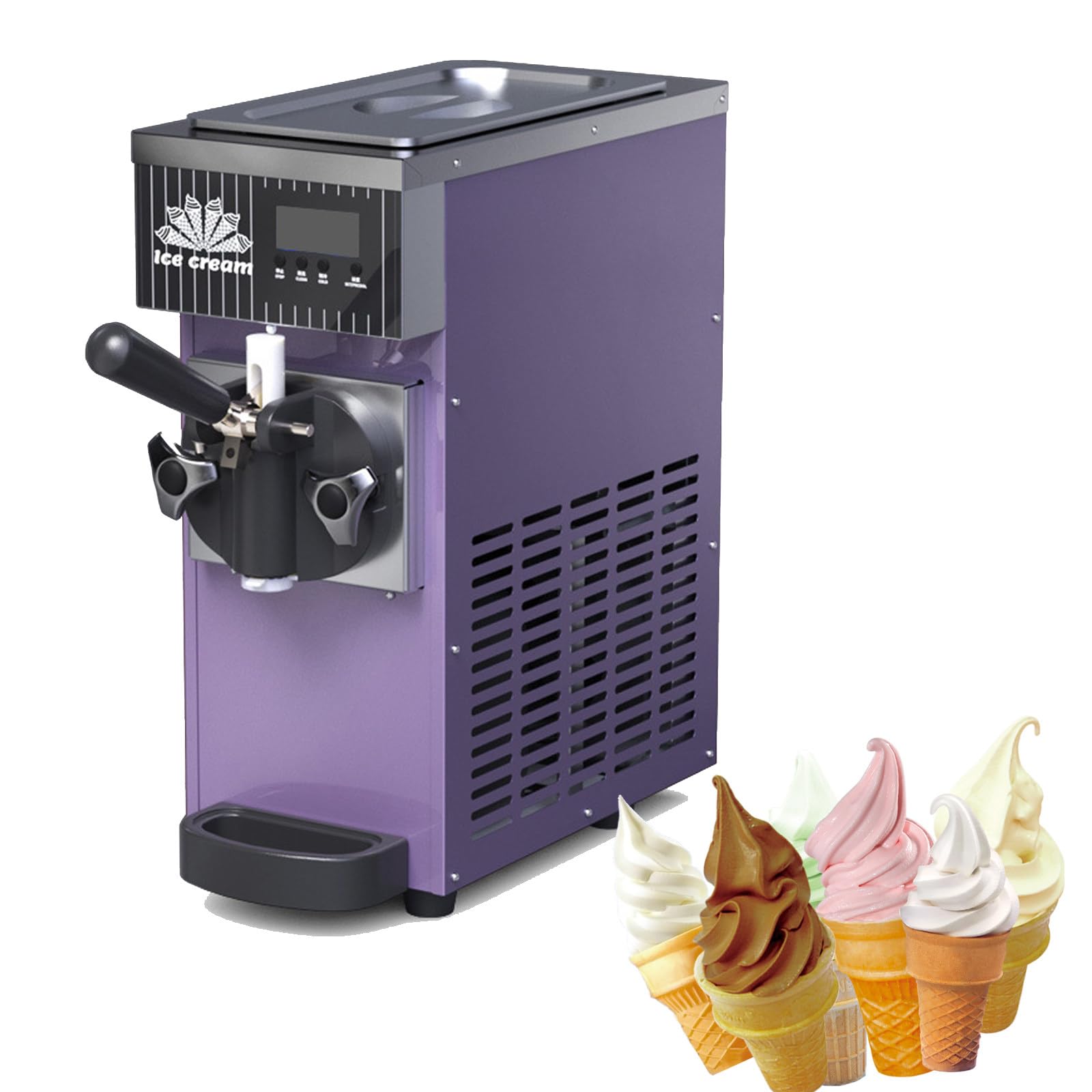 Komercyjna Maszyna Do Lodów Soft purple-110V