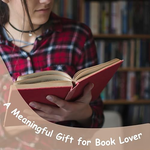 Miniatura 4 de Gossby Marcapáginas de acrílico transparente personalizado para mujeres, regalo personalizado para amantes de los libros con diseño, nombre,