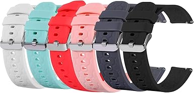 Correas de repuesto compatibles con Amazfit Stratos 3 correa, correa de silicona suave para reloj inteligente Amazfit Stratos 3