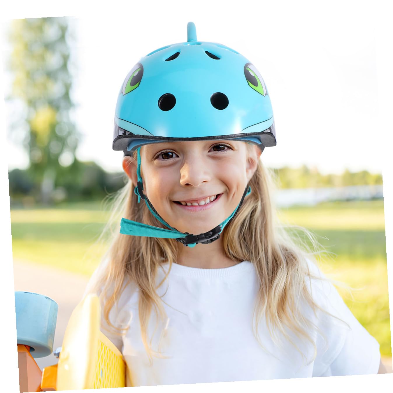 Casco De Bicicleta Casco para Niños Niñas Casco De Bicicleta Niños Montar A Caballo