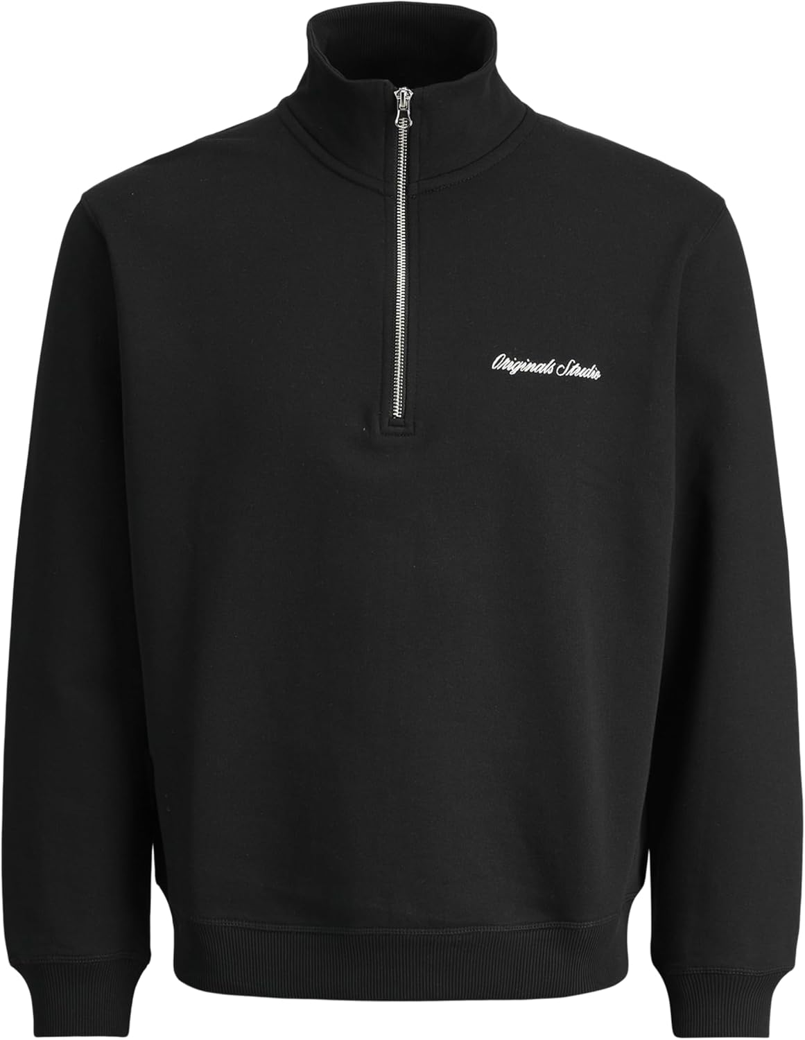 JACK & JONES Male Sweatshirt mit halbem Reißverschluss Sweatshirt mit halbem Reißverschluss