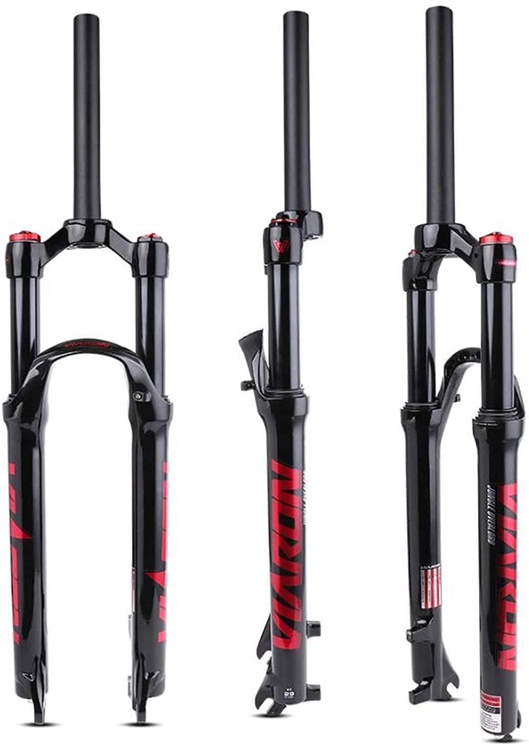 WIQUYBML 26/27.5/29in Front Suspension Forks MTB Bike, Air Pressure Fork Magnesium Alloy Bicycle 26