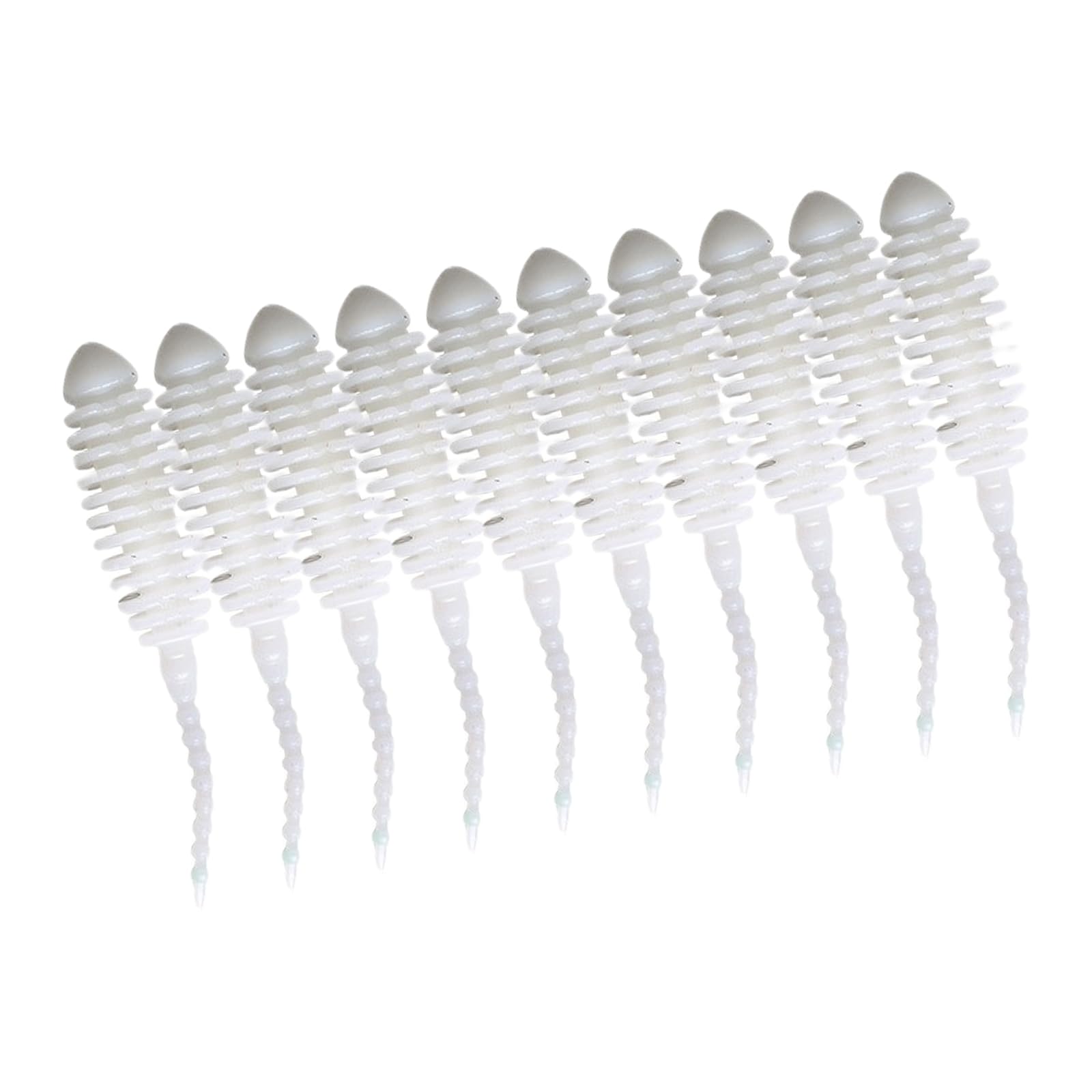 Maxtonser 10pcs Soft Baits Simulation Lures Artificial Baits Fishing Lure Tiny Baits 35mm 0.25g Silicone Fishing Lures
