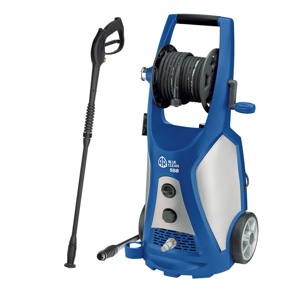 AR BLUE CLEAN 588 Idropulitrice ad Alta Pressione, Motore a Induzione (2500 W, 150 bar, 500 l/h)