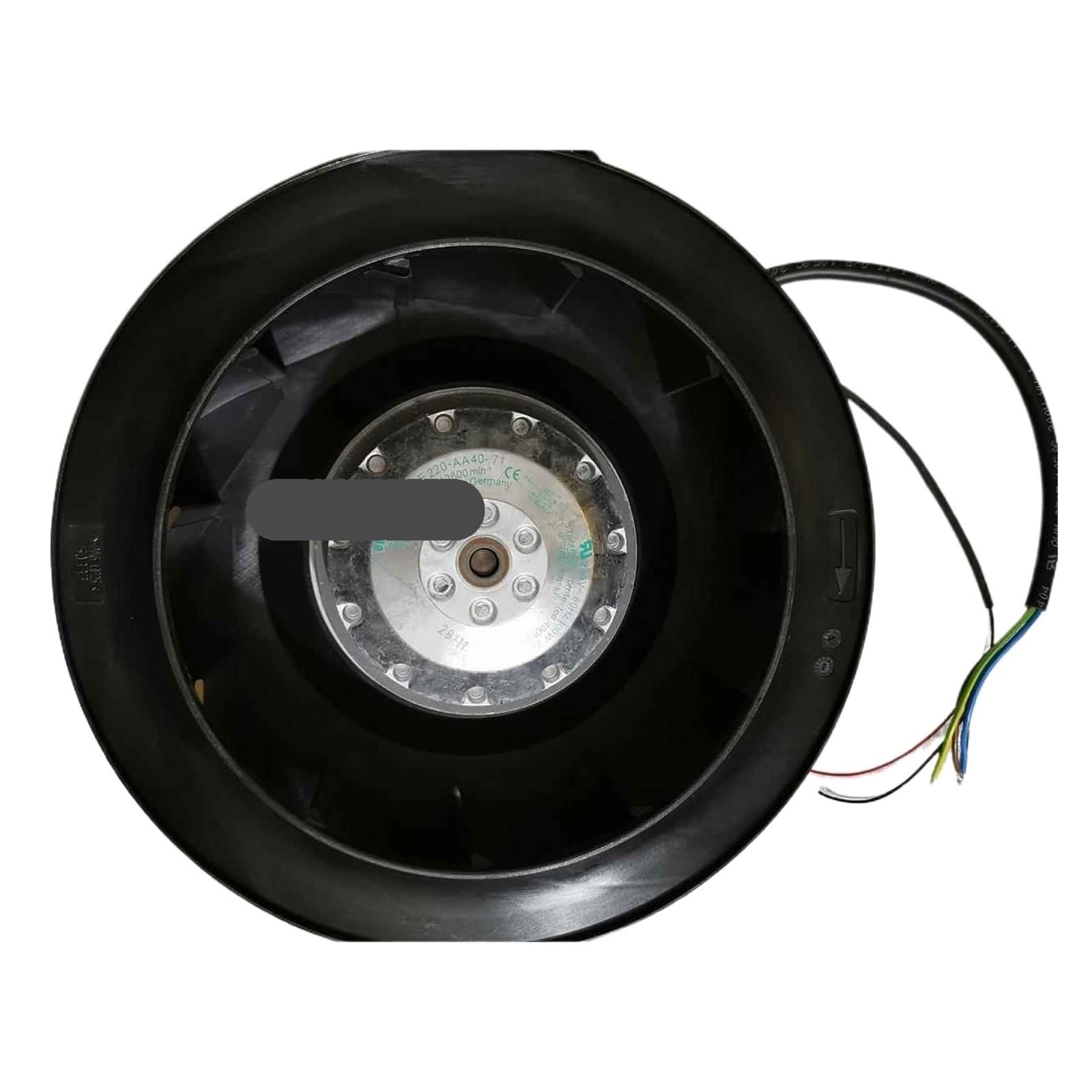 Ventilateur R2E220-AA40-B8 turbine centrifuge 230V D2410-10