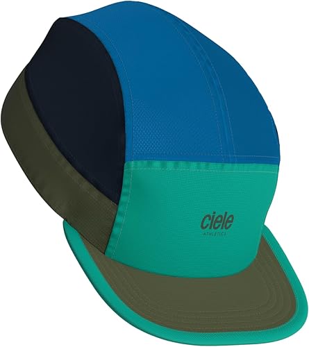 Ciele Athletics ALZCap - Gorro de correr de punto de 5 paneles que absorbe la humedad - Ala pequeña