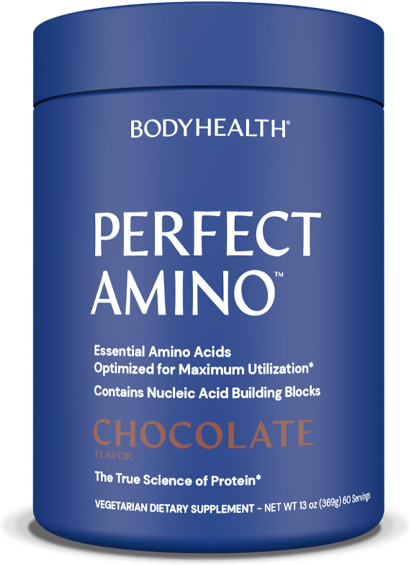 PerfectAmino Powder - BCAA and EAA Powder for Pre and Post Workout - Amino Acid Energy Drink for Men and Women to Support Lean Muscle and Recovery - Chocolate - 60 Servings