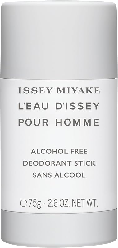 L'Eau d'Issey Pour Homme Desodorante para hombres - Desodorante en barra perfumado y cómodo - Con notas de yuzu, nuez moscada y sándalo - 2.6 oz