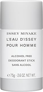 Issey Miyake L'Eau d'Issey Pour Homme Deodorant for Men - Comfortable, Scented Deodorant Stick - With Notes of Yuzu, Nutmeg & Sandalwood - 2.6 oz