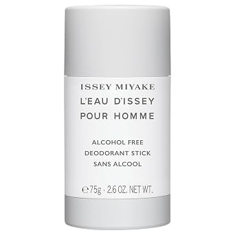 Issey Miyake LEau dIssey Pour Homme Deodorant for Men - Comfortable, Scented Deodorant Stick - With Notes of Yuzu, Nutmeg & Sandalwood - 2.6 oz