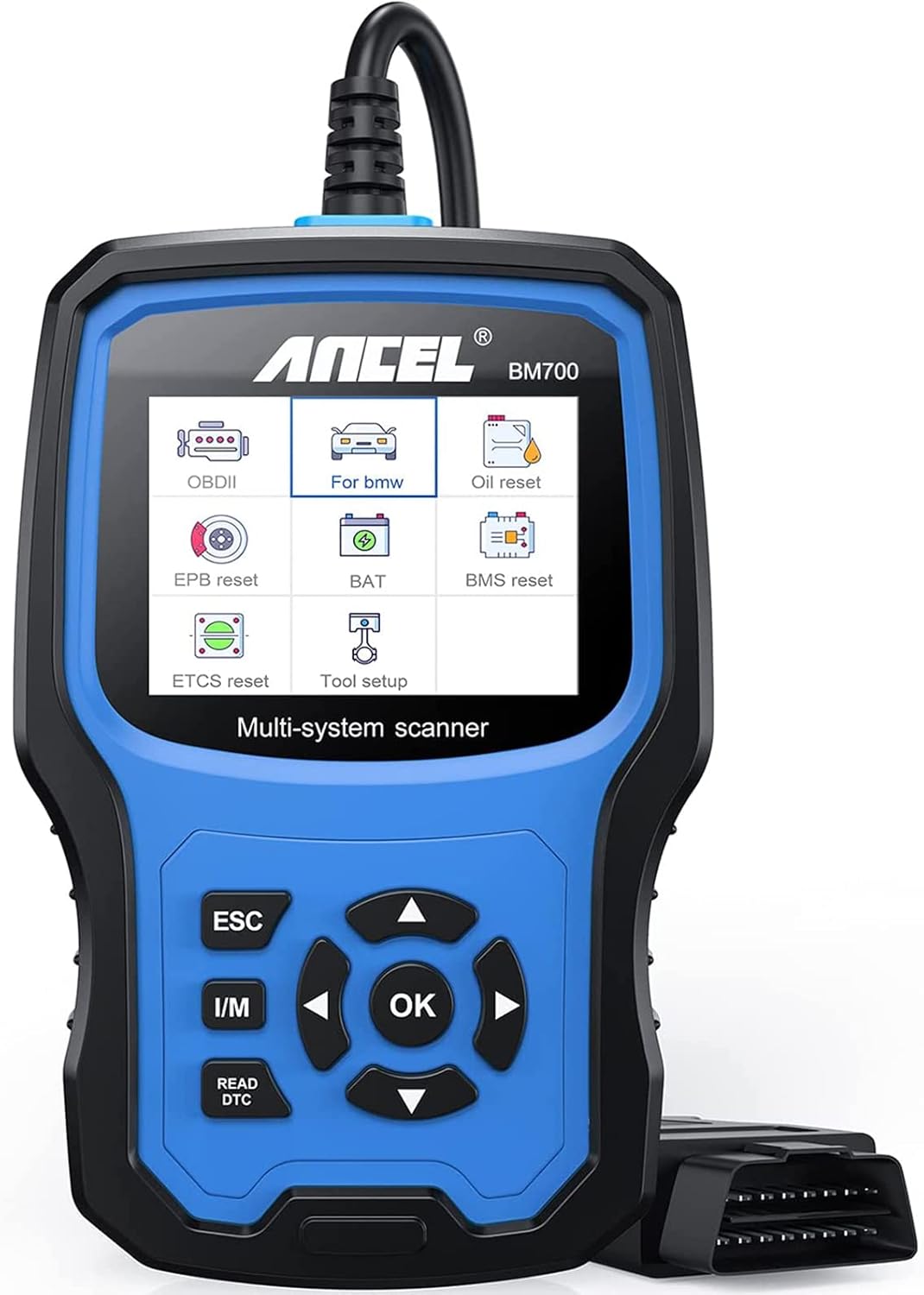 ANCEL BM700 Full Diagnostic Scan Tool for BMW Automotive, All Systems