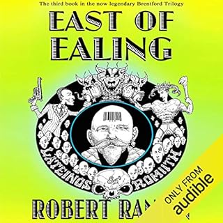 East of Ealing Audiolibro Por Robert Rankin arte de portada