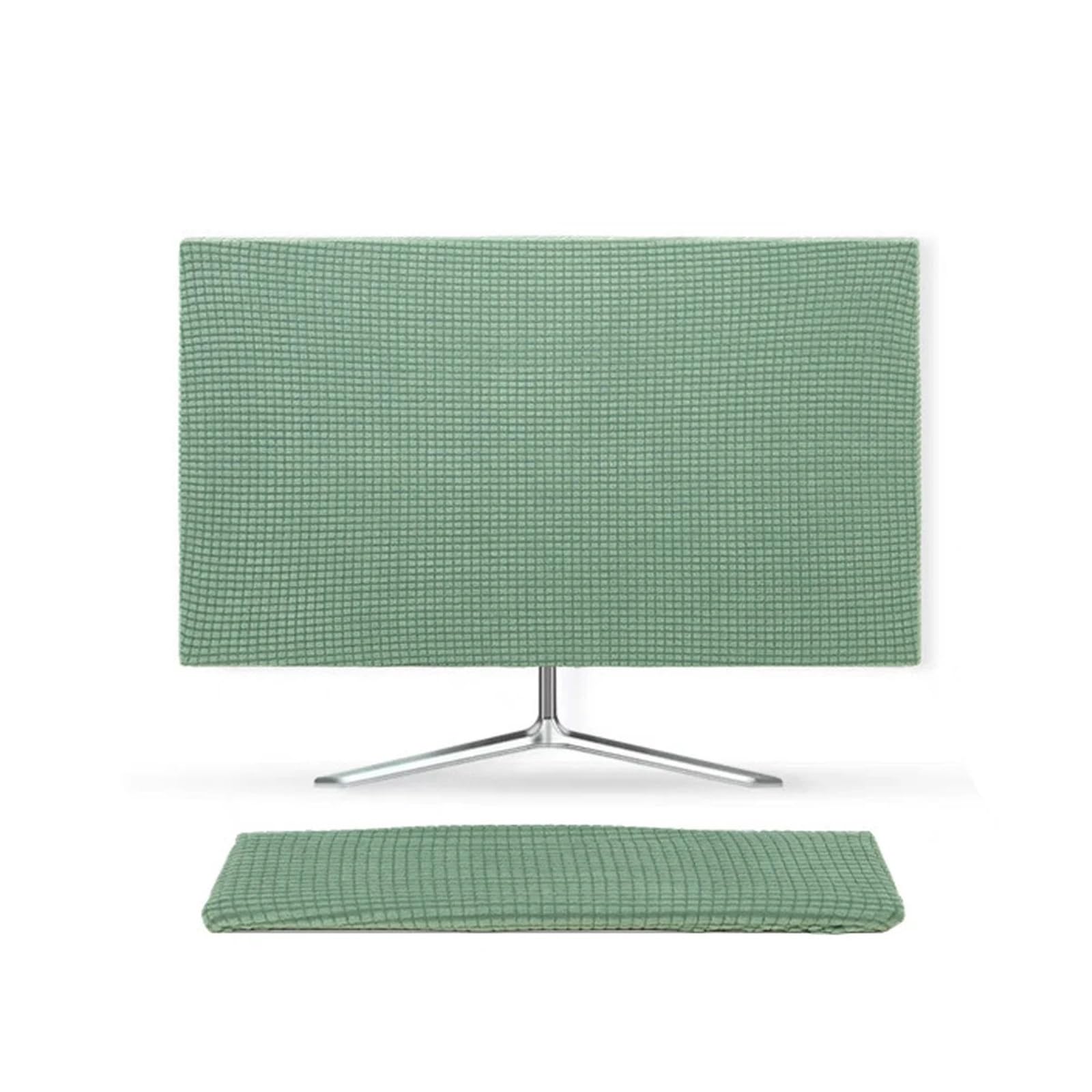 Dustproof Cover Set With Monitor And Keyboard Sleeve. Universal For 24 To 30-inch Desktop Monitors for Computer(Color3)