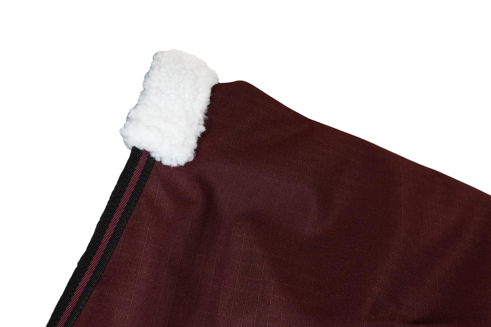 RL24 - Winterdecke Weidedecke Basicline 600D Weinrot 115 cm (100g) | Pferdedecke mit Füllung – atmungsaktive, Wind- & wasserdichte Outdoordecke mit Innenfutter & Kreuzbegurtung