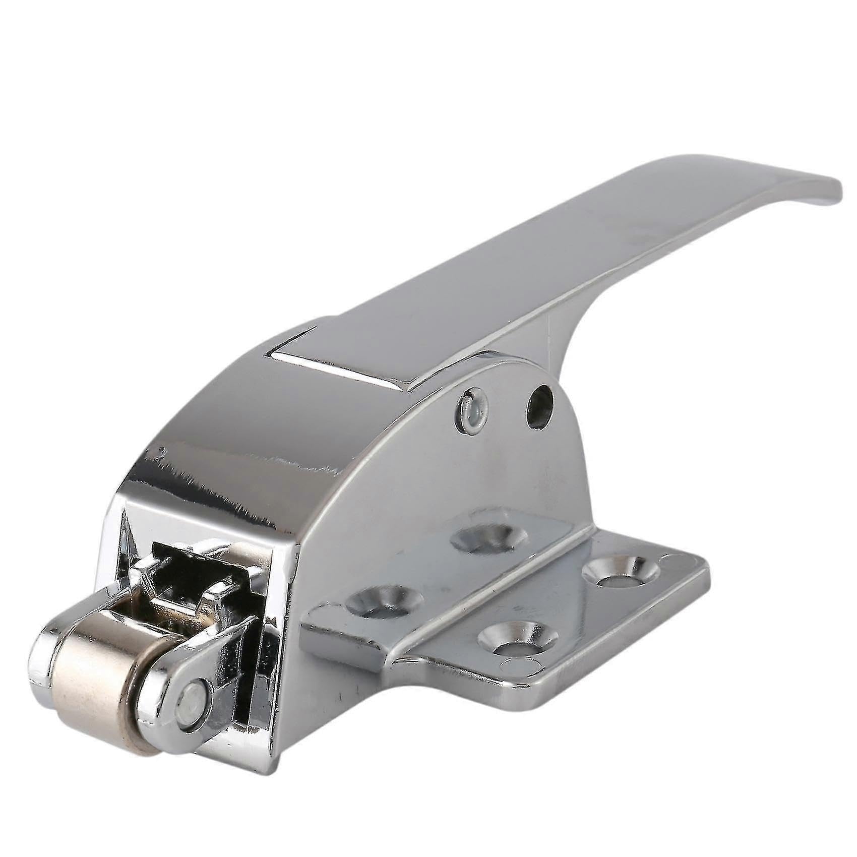 Sodial(r) Stainless Steel Spring Loaded Walk in Freezer Cooler Door Handle Latch-dz