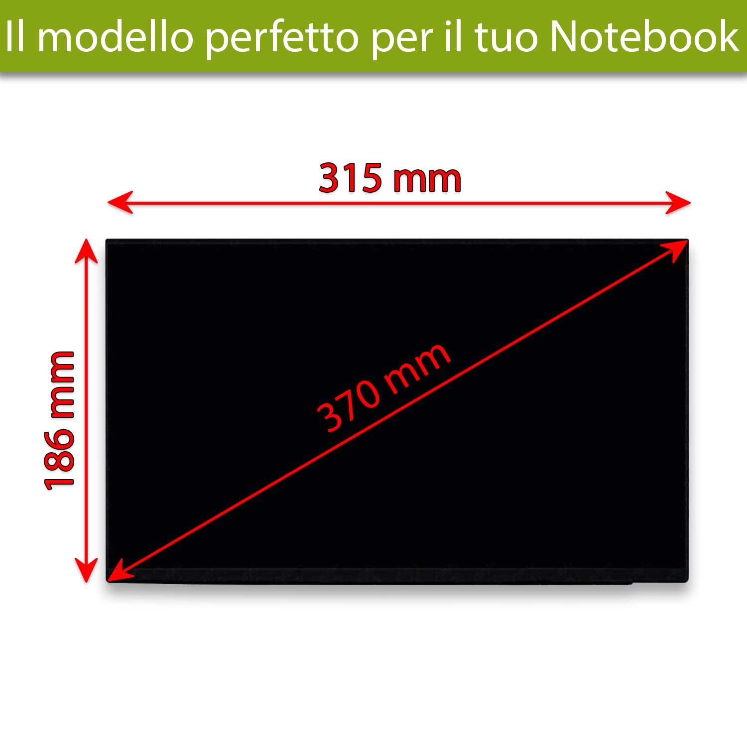 new net Pannello LCD Schermo Display Compatibile con HP ProBook 640 G8 [ 14.0 - Full HD 1920x1080-30pin eDP ]