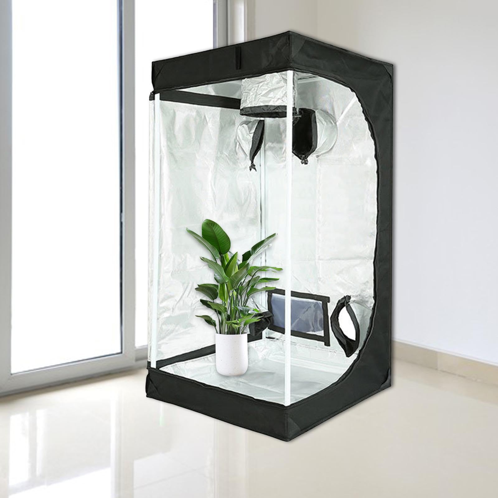 グローテント　新品　未開封　観葉植物など Amazon.co.jp: Yajuyi 室内栽培用グロウテント 多用途なプロ仕様栽培