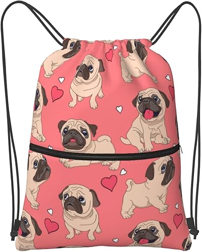 Mochila con cordón para gimnasio, compras, playa, deporte, yoga, MultiColor20, Mochilas de mochila