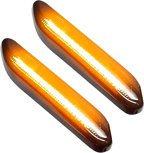 Luces LED de marcador lateral para guardabarros delanteros de repuesto para Mini Cooper R60 R61 Countryman Paceman 2011-2016, par de luces