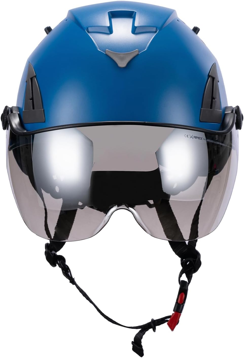 Land Helmets AeroPro Safety Helmet with Visor (Smoke/Clear) – ANSI Z89.1 Type 1 Class C Hard Hat – Use for Arborist, Rescue & Construction