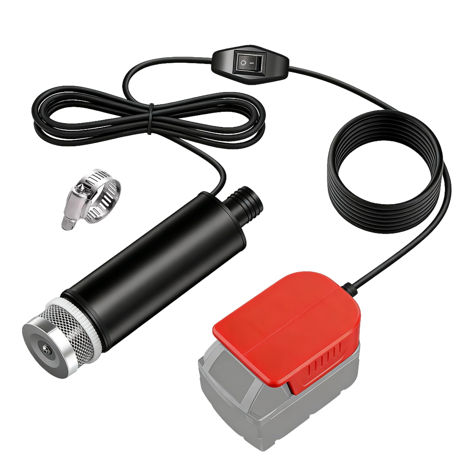 Pompe Submersible Sans Fil Compatible Avec Batterie Einhell 18 V: Pompe à Eau à Batterie, Pompes Submersibles, Petite Pompes Submersible Portable Pour Vider Les Piscines, Jardins