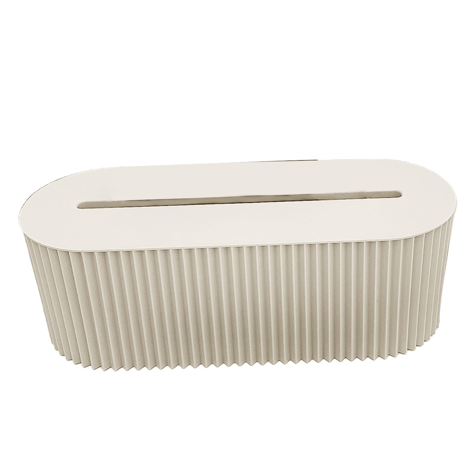 Cable Management Box, Cable Organizer for Cable and Cord Management TV Computer USB Hub System to Cover and Hide (White)