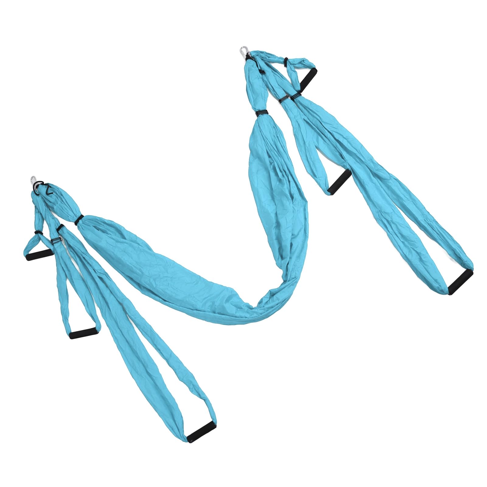 Dioche Aerial HamAerial Yoga Swing Set - Hamaca de Yoga Ajustable de Algodón y Poliéster para Mayor Flexibilidad y Postura Uso en Interiores Exteriores