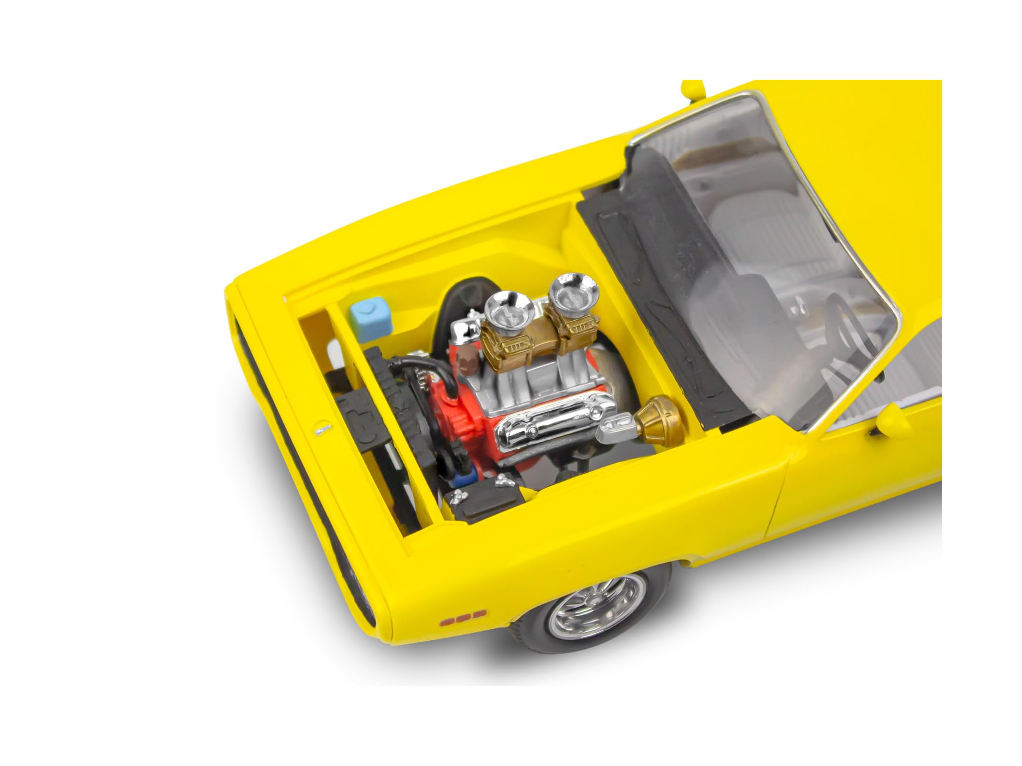 Revell Monogram 14588 - '71 Plymouth Satellite GTX Street Machine, scala 1:24, kit modellino in plastica non costruita/non verniciata