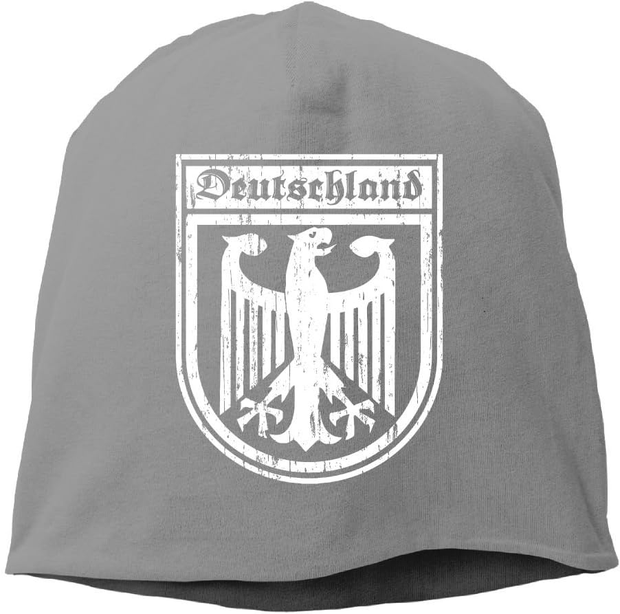 German Eagle Crest Hedging Knitted Hat Beanies Caps